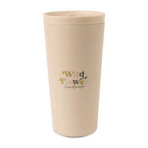 Aviana Rowan Recycled Stainless Steel Tumbler - 17 Oz. - Light Peach 1 Aviana Rowan Recycled Stainless Steel Tumbler - 17 Oz. - Light Peach 1