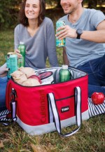 Cuisinart Outdoors™ Square Cooler - Red - Alternate Cuisinart Outdoors™ Square Cooler - Red - Alternate