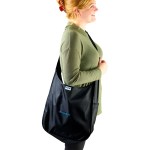RuMe Recycled Ripstop rPET Crossbody Tote - Black - Alternate RuMe Recycled Ripstop rPET Crossbody Tote - Black - Alternate