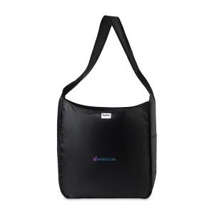 RuMe Recycled Ripstop rPET Crossbody Tote - Black 1 RuMe Recycled Ripstop rPET Crossbody Tote - Black 1