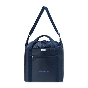 RuMe Recycled Ripstop rPET Cinch Tote - Navy 1 RuMe Recycled Ripstop rPET Cinch Tote - Navy 1