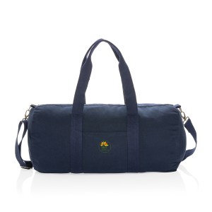 Impact Aware™ 285gsm rCanvas Duffel Bag Undyed - Navy 1 Impact Aware™ 285gsm rCanvas Duffel Bag Undyed - Navy 1