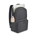 Fletcher Recycled rPET Laptop Backpack - Black Sand - Alternate Fletcher Recycled rPET Laptop Backpack - Black Sand - Alternate
