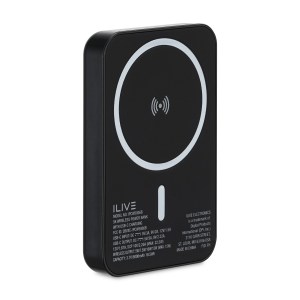 iLive Powered 5K Power Bank with Wireless and USB-C - Black 1 iLive Powered 5K Power Bank with Wireless and USB-C - Black 1