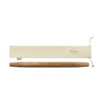La Cuisine French Rolling Pin with Storage Bag - Wood 1 La Cuisine French Rolling Pin with Storage Bag - Wood 1