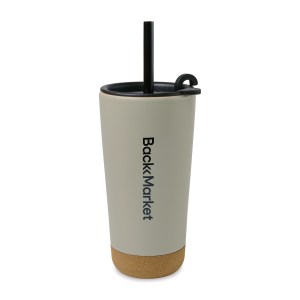 Valo Ceramic To-Go Cup - 18 Oz. - Sage Gray 1 Valo Ceramic To-Go Cup - 18 Oz. - Sage Gray 1