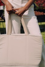 KEEPCOOL® Rio Quilted Expandable Cooler - Latte - Alternate KEEPCOOL® Rio Quilted Expandable Cooler - Latte - Alternate