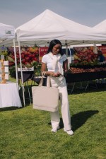 KEEPCOOL® Rio Quilted Expandable Cooler - Latte - Alternate KEEPCOOL® Rio Quilted Expandable Cooler - Latte - Alternate