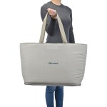 KEEPCOOL® Rio Quilted Expandable Cooler - Latte - Alternate KEEPCOOL® Rio Quilted Expandable Cooler - Latte - Alternate