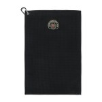 Golf Links Waffle Weave Towel - Black 1 Golf Links Waffle Weave Towel - Black 1