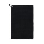 Golf Links Waffle Weave Towel - Black 2 Golf Links Waffle Weave Towel - Black 2