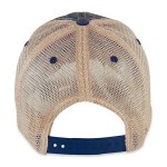 Merrimack Hat Co. Austin Vintage Trucker - Navy-Tan - Alternate Merrimack Hat Co. Austin Vintage Trucker - Navy-Tan - Alternate