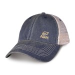 Merrimack Hat Co. Austin Vintage Trucker - Navy-Tan 1 Merrimack Hat Co. Austin Vintage Trucker - Navy-Tan 1