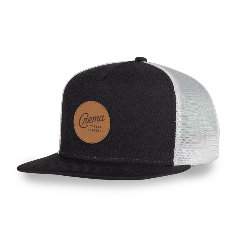 Merrimack Hat Co. Knox Trucker - Black-White 1 Merrimack Hat Co. Knox Trucker - Black-White 1