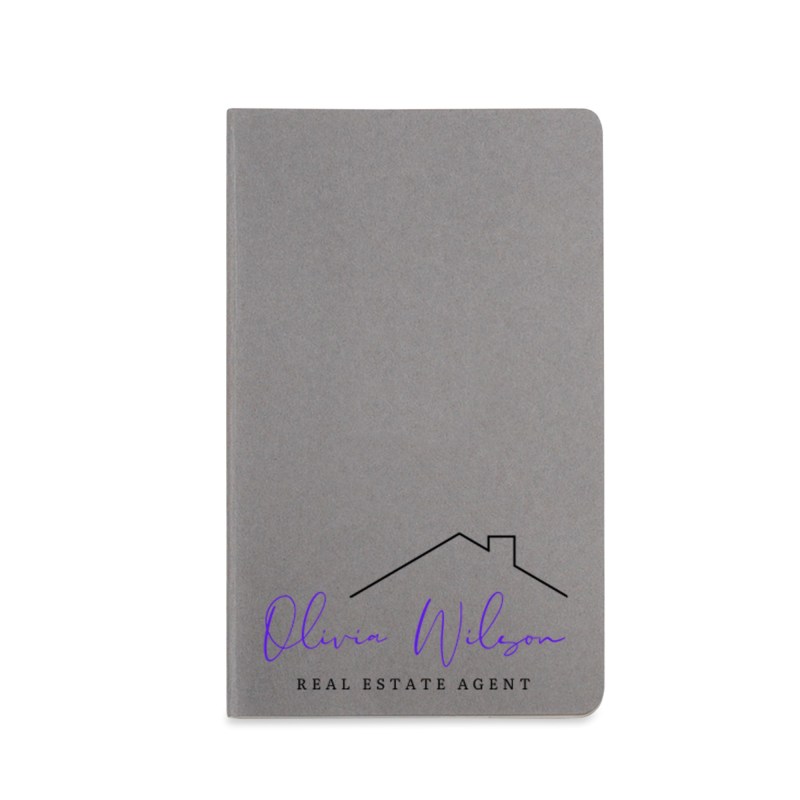 Moleskine® Cahier Ruled Large Journal - Pebble Grey 1 Moleskine® Cahier Ruled Large Journal - Pebble Grey 1
