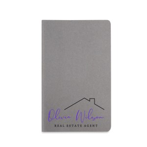 Moleskine Cahier Ruled Large Journal - Pebble Grey 1 Moleskine Cahier Ruled Large Journal - Pebble Grey 1