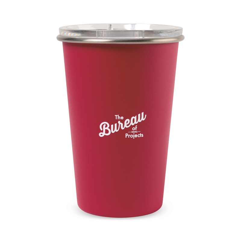 Arlo Classics Stainless Steel Travel Tumbler - 14 Oz. - Red 1 Arlo Classics Stainless Steel Travel Tumbler - 14 Oz. - Red 1