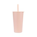 Aviana Rowan Recycled Straw Tumbler - 17 Oz. - Light Peach 2 Aviana Rowan Recycled Straw Tumbler - 17 Oz. - Light Peach 2