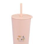 Aviana Rowan Recycled Straw Tumbler - 17 Oz. - Light Peach - Alternate Aviana Rowan Recycled Straw Tumbler - 17 Oz. - Light Peach - Alternate