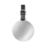 Ahead Large Round Golf Bag Tag - Shiny Nickel 2 Ahead Large Round Golf Bag Tag - Shiny Nickel 2
