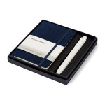 Moleskine® Pocket Notebook and GO Pen Gift Set - Sapphire Blue 1 Moleskine® Pocket Notebook and GO Pen Gift Set - Sapphire Blue 1