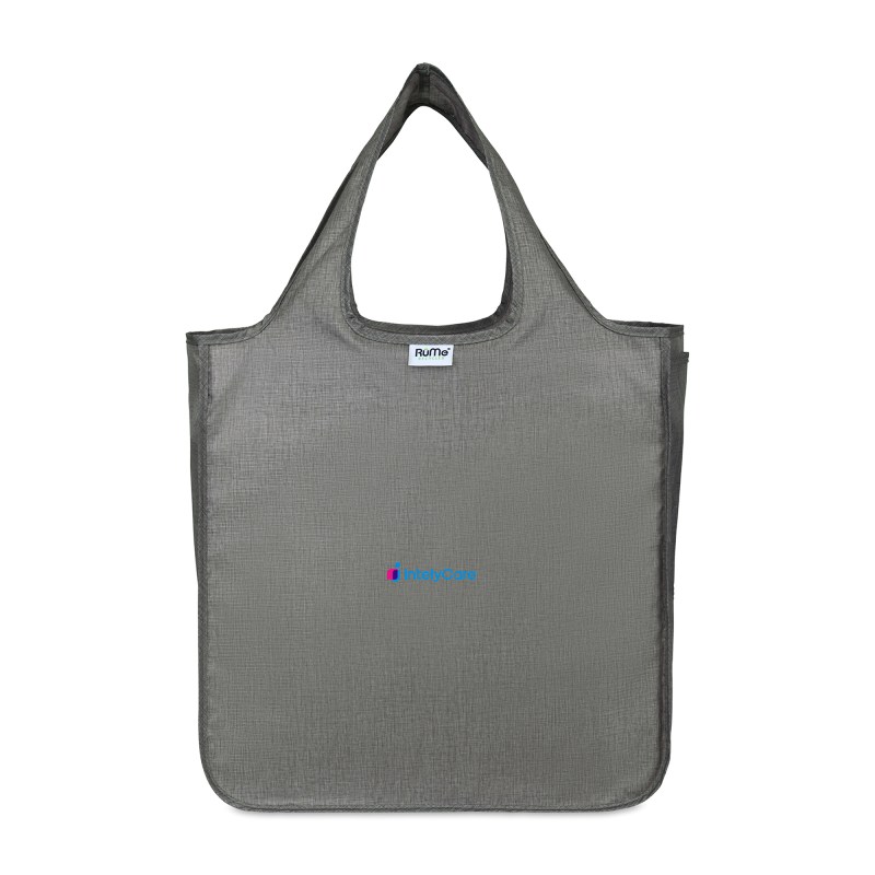 RuMe Recycled Ripstop rPET Large Tote - Heather Grey 1 RuMe Recycled Ripstop rPET Large Tote - Heather Grey 1