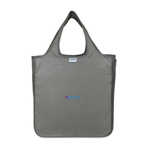 RuMe Recycled Ripstop rPET Large Tote - Heather Grey 1 RuMe Recycled Ripstop rPET Large Tote - Heather Grey 1
