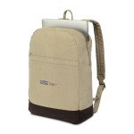 Ivy Recycled Cotton Laptop Backpack - AWARE™ - Beige - Alternate Ivy Recycled Cotton Laptop Backpack - AWARE™ - Beige - Alternate