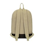 Ivy Recycled Cotton Laptop Backpack - AWARE™ - Beige - Alternate Ivy Recycled Cotton Laptop Backpack - AWARE™ - Beige - Alternate