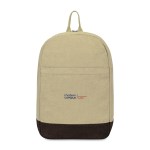 Ivy Recycled Cotton Laptop Backpack - AWARE™ - Beige 1 Ivy Recycled Cotton Laptop Backpack - AWARE™ - Beige 1