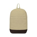 Ivy Recycled Cotton Laptop Backpack - AWARE™ - Beige 2 Ivy Recycled Cotton Laptop Backpack - AWARE™ - Beige 2