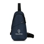 Renew Recycled rPET Sling Bag - Navy 1 Renew Recycled rPET Sling Bag - Navy 1
