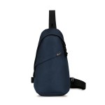 Renew Recycled rPET Sling Bag - Navy 2 Renew Recycled rPET Sling Bag - Navy 2