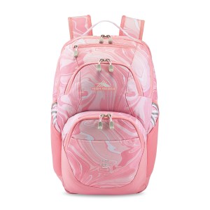 High Sierra Swoop SG Laptop Backpack - Pink Marble-Bubblegum Pink 1 High Sierra Swoop SG Laptop Backpack - Pink Marble-Bubblegum Pink 1