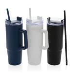 Tana Plastic Tumbler with Handle 900ML - Black - Alternate Tana Plastic Tumbler with Handle 900ML - Black - Alternate