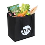 Arlo Recycled rPET Insulated Grocery Shopper - Black - Alternate Arlo Recycled rPET Insulated Grocery Shopper - Black - Alternate