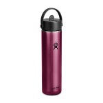 Hydro Flask Lightweight Flex Straw Cap Bottle 24 Oz. - Garnet Red - Alternate Hydro Flask Lightweight Flex Straw Cap Bottle 24 Oz. - Garnet Red - Alternate