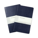 Moleskine Large Volant and GO Pen Gift Set - Navy Blue - Sapphire Blue - Alternate Moleskine Large Volant and GO Pen Gift Set - Navy Blue - Sapphire Blue - Alternate