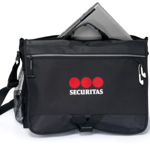 Focus Laptop Messenger Bag - Black 1 Focus Laptop Messenger Bag - Black 1