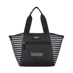 Igloo® Mini Essential Lunch Cooler - Black & White Stripes 1 Igloo® Mini Essential Lunch Cooler - Black & White Stripes 1