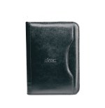 Deluxe Executive Vintage Leather Padfolio - Black 1 Deluxe Executive Vintage Leather Padfolio - Black 1