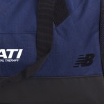 New Balance® Essentials Recycled rPET Medium Duffel - Navy - Alternate New Balance® Essentials Recycled rPET Medium Duffel - Navy - Alternate