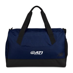 New Balance® Essentials Recycled rPET Medium Duffel - Navy 1 New Balance® Essentials Recycled rPET Medium Duffel - Navy 1