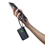 Anker® Power Bank USB-C Charging Block (30W, Fusion, Built-In Cable) - Black - Alternate Anker® Power Bank USB-C Charging Block (30W, Fusion, Built-In Cable) - Black - Alternate