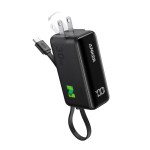 Anker® Power Bank USB-C Charging Block (30W, Fusion, Built-In Cable) - Black - Alternate Anker® Power Bank USB-C Charging Block (30W, Fusion, Built-In Cable) - Black - Alternate