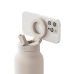 RINGO Pro Water Bottle with Magnetic Booster Ring - 24 Oz. - Ivory - Alternate RINGO Pro Water Bottle with Magnetic Booster Ring - 24 Oz. - Ivory - Alternate