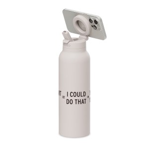 RINGO Pro Water Bottle with Magnetic Booster Ring - 24 Oz. - Ivory 1 RINGO Pro Water Bottle with Magnetic Booster Ring - 24 Oz. - Ivory 1