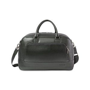Samsonite Leather Weekender - Black 1 Samsonite Leather Weekender - Black 1