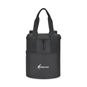 Aviana™ Rowan Recycled Nylon Tote Pack Cooler - Aware™ - Black 1 Aviana™ Rowan Recycled Nylon Tote Pack Cooler - Aware™ - Black 1