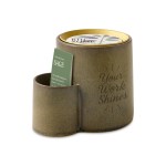 Modern Sprout Ember Earth Candle + Planter - Warm Grey- Rhizome 1 Modern Sprout Ember Earth Candle + Planter - Warm Grey- Rhizome 1